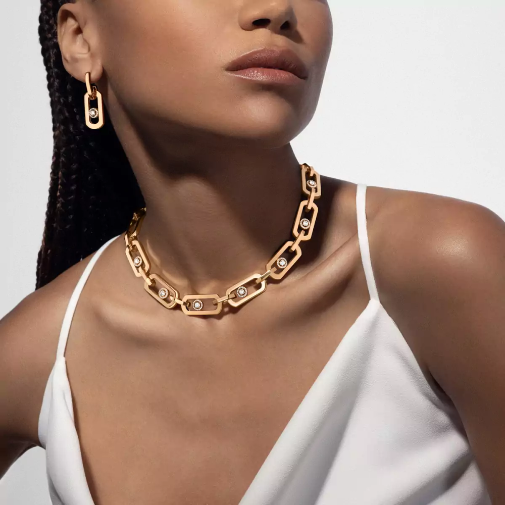 So Move XL pendant earrings