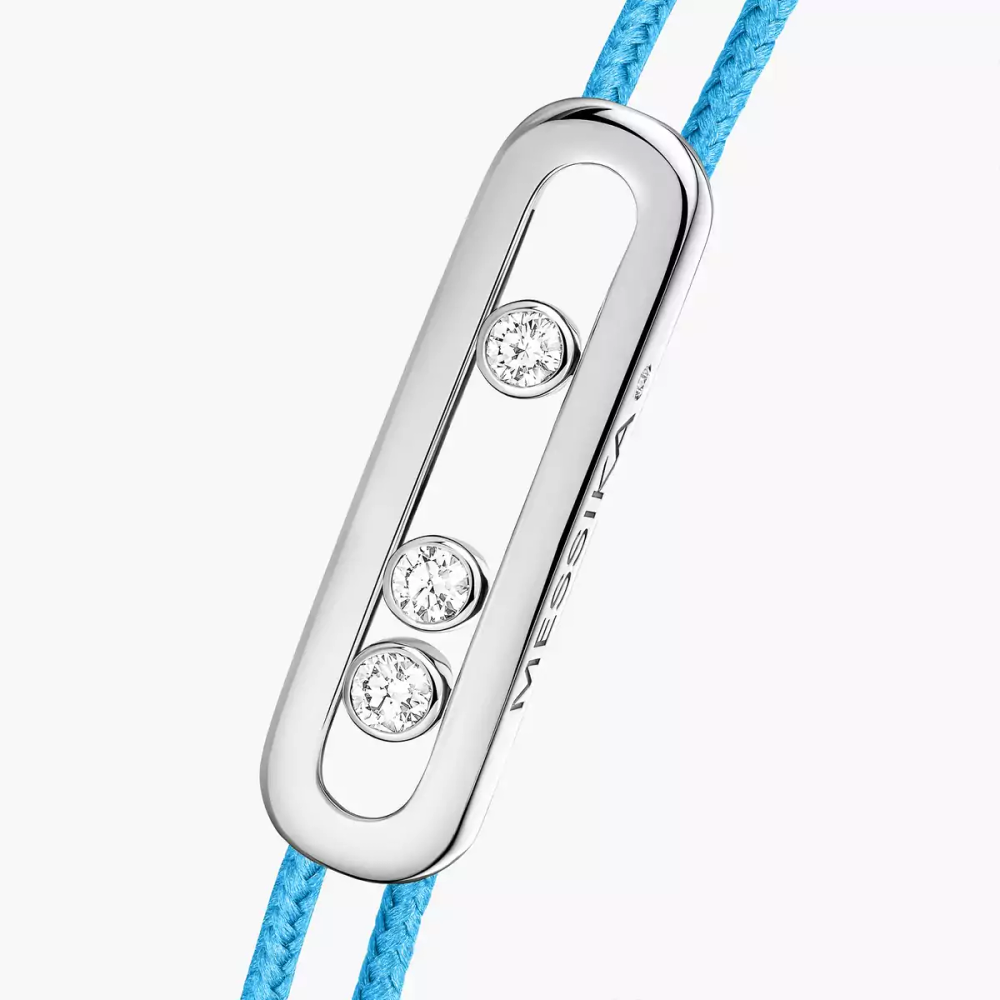 Bracelet cordon bleu Messika Care(s)
