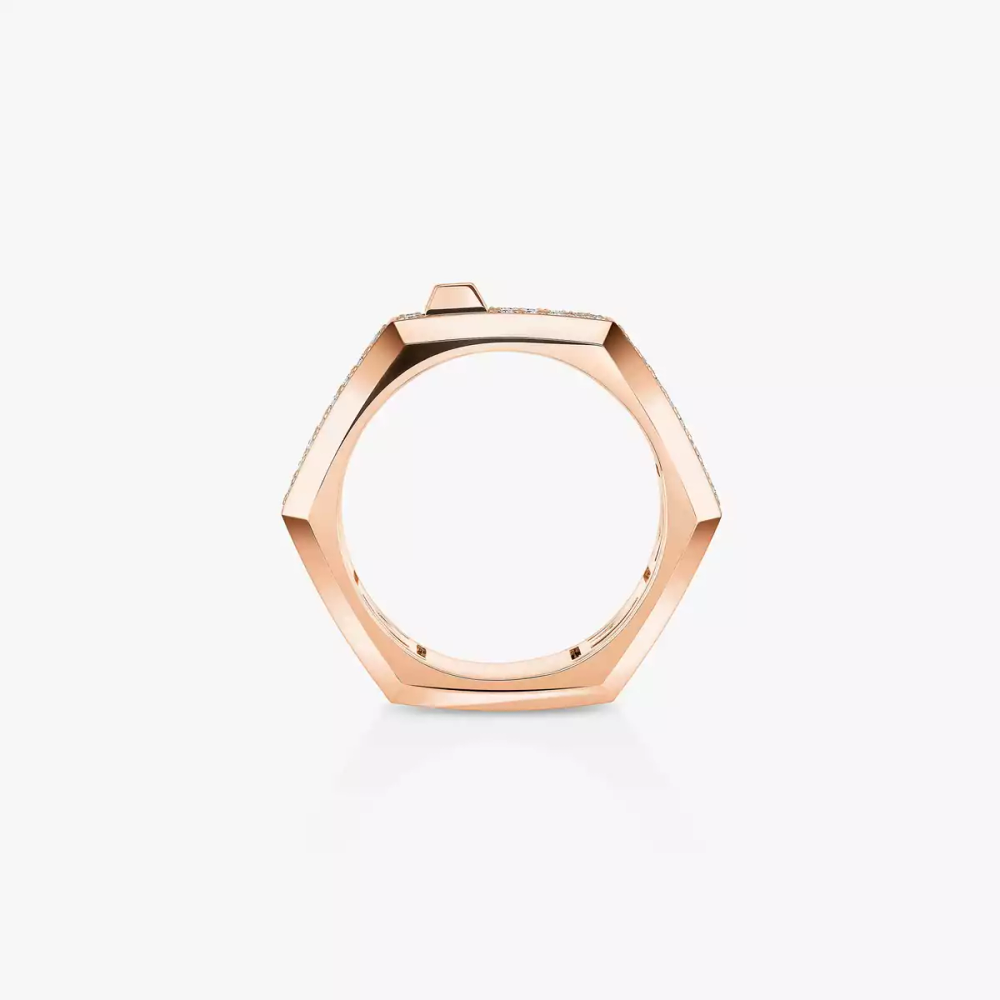 Bague pavée Moderniste MM