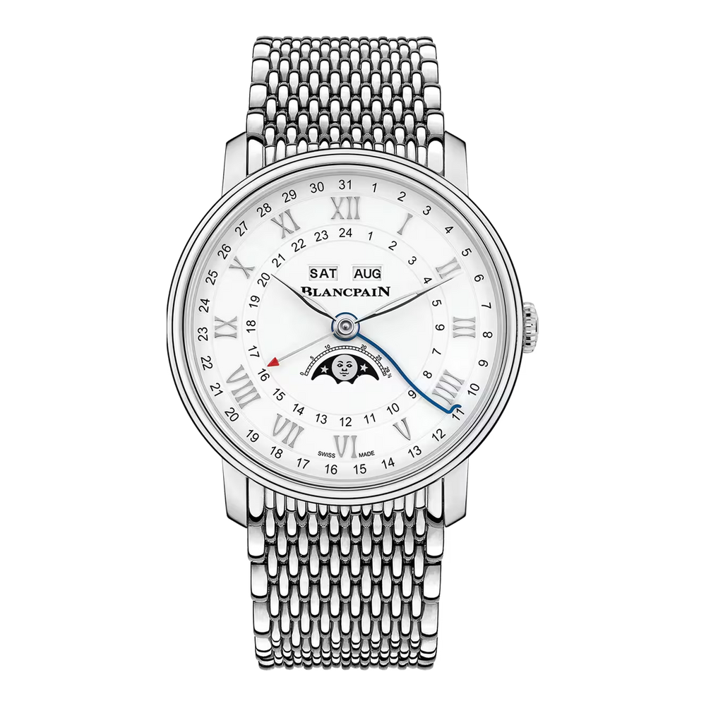 Villeret Quantième Complet Phases de Lune GMT