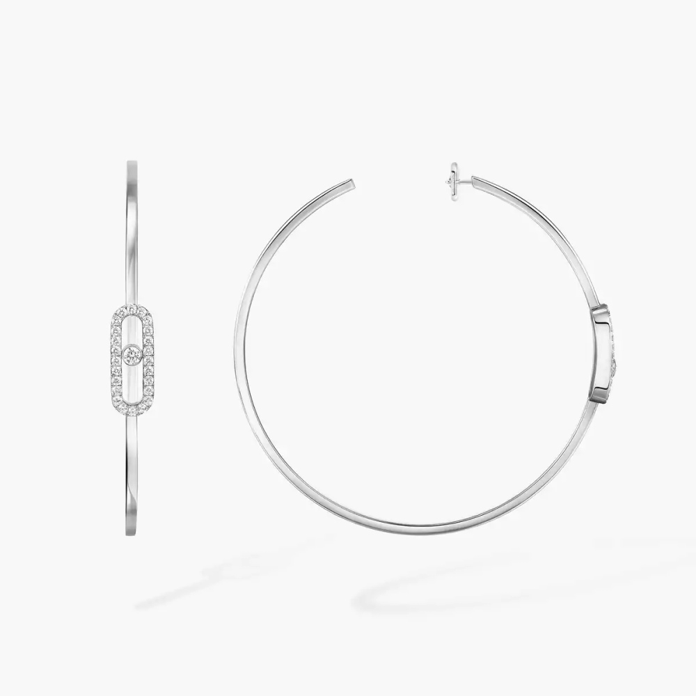 Move Uno hoop earrings large