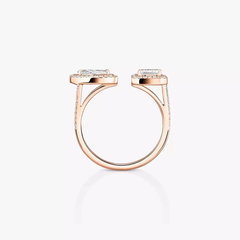 My Twin toi & moi ring 2x 0.60ct