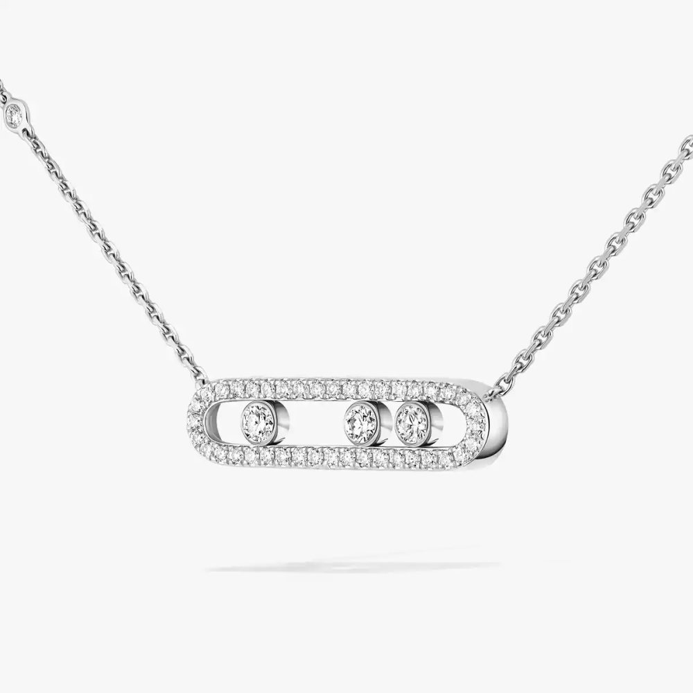 Move Classique pavé necklace, small model