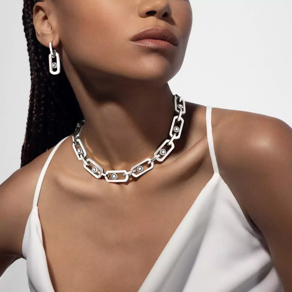So Move drop earrings