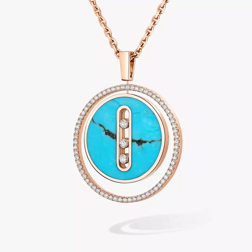 Lucky Move turquoise necklace medium