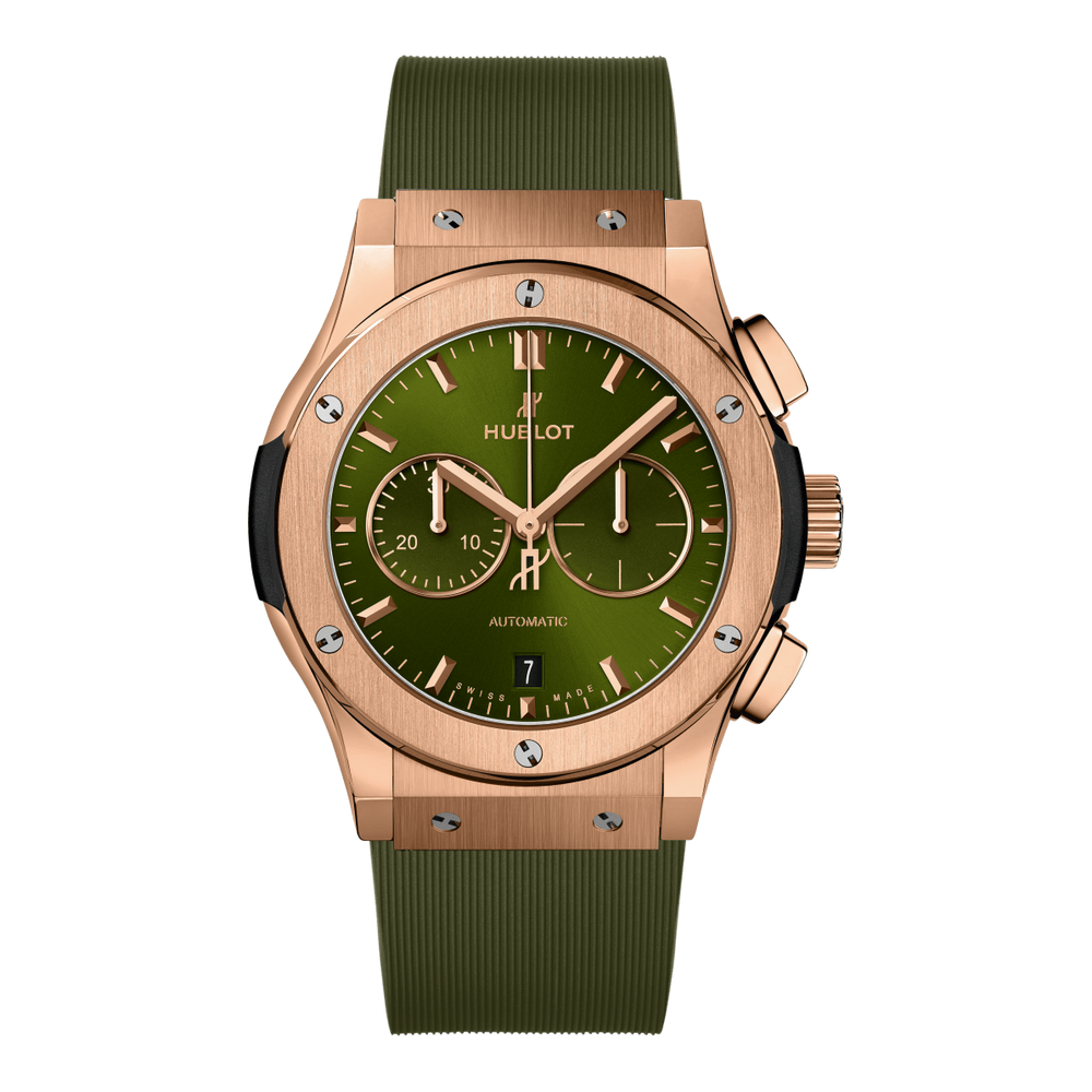 Classic Fusion Chronograph King Gold Green