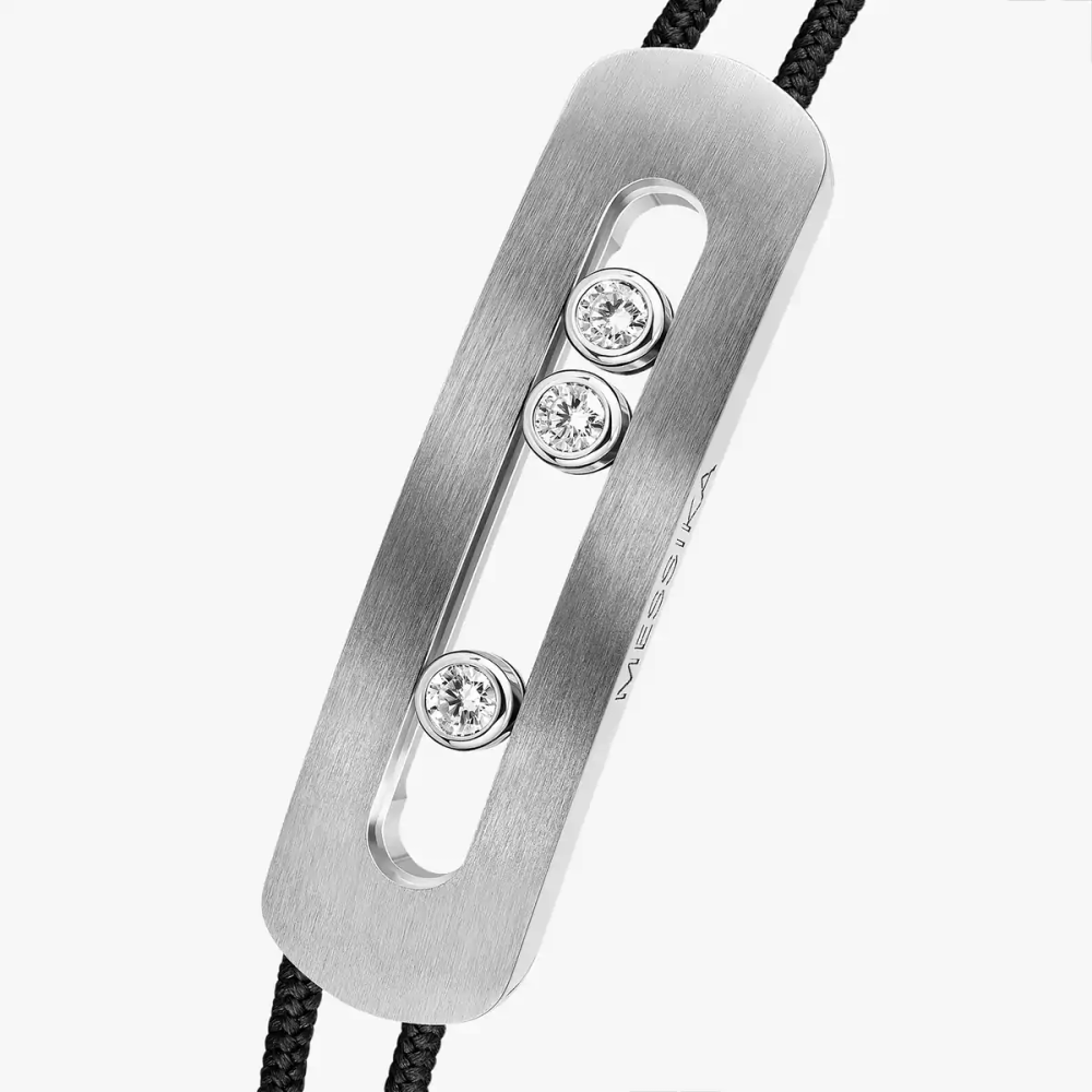Move Titanium cord bracelet large