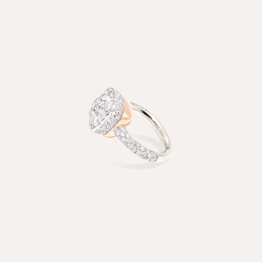 Bague Nudo Solitaire