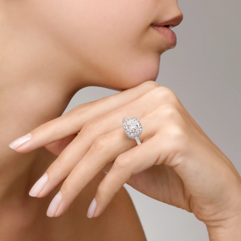 Bague Petit Platinum De Nudo