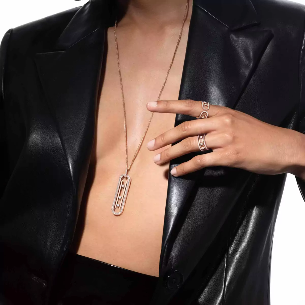 Bague Move 10th Bague Diamant Or Rose