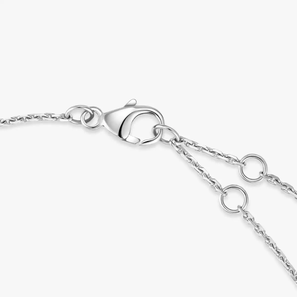 Move Classique Armband mit Diamanten ausgefasst, kleines Modell