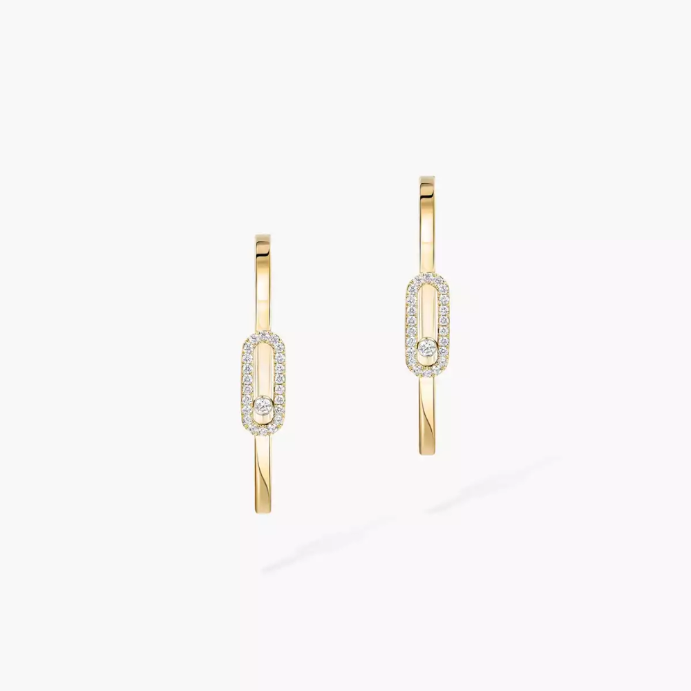 Move Uno hoop earrings, small model