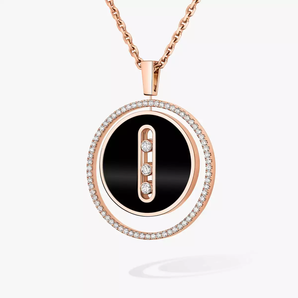 Lucky Move MM Onyx Roségold