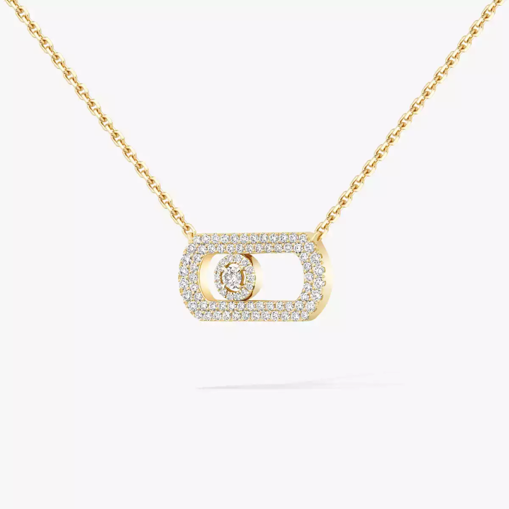 Mit Diamanten ausgefasste Kette So Move