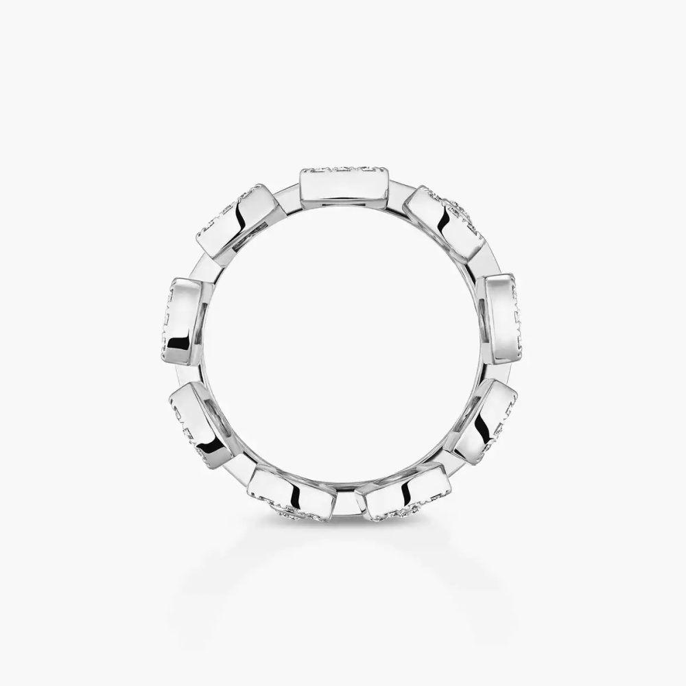 Move Iconica Pavé White Gold Diamond Ring