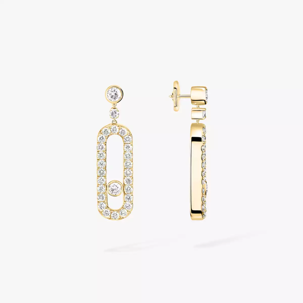 Move Uno drop earrings