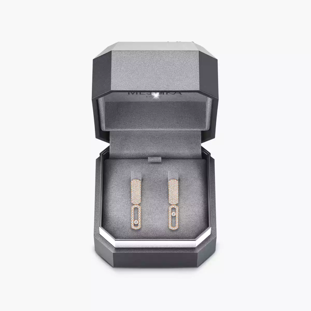 Boucles d'oreilles Imperial Move PM Boucles d'oreilles Diamant Or Rose