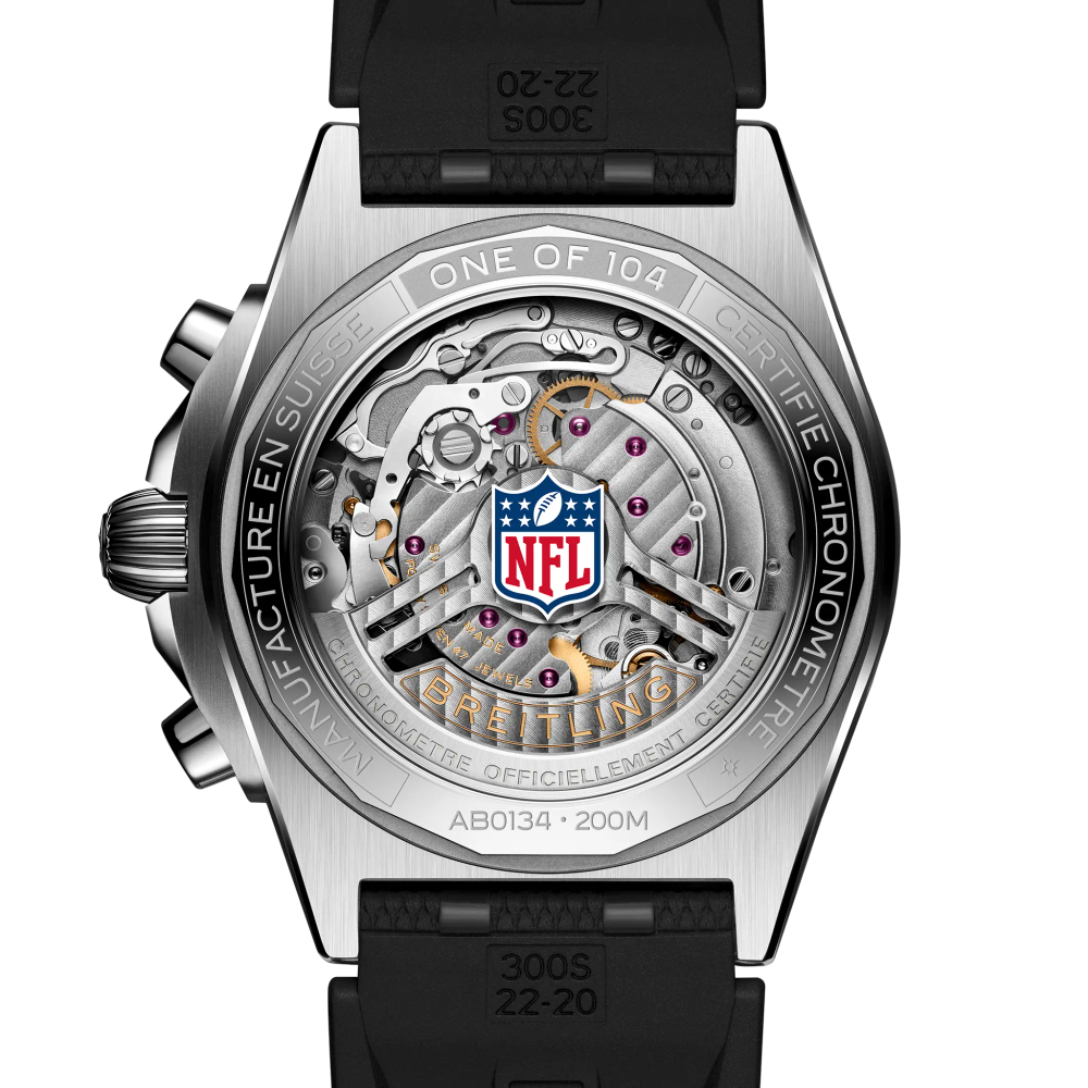 Chronomat B01 42 NFL Baltimore Ravens Edition