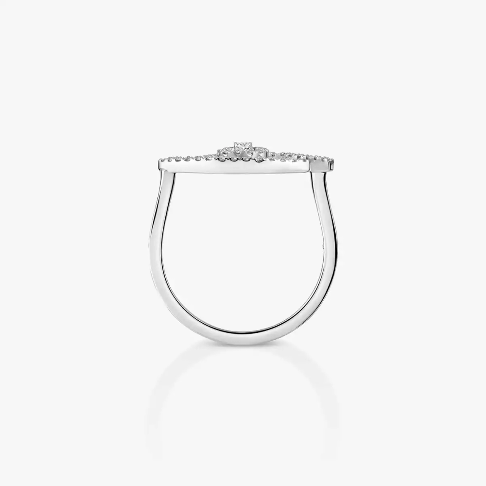 Lucky Eye pavé ring