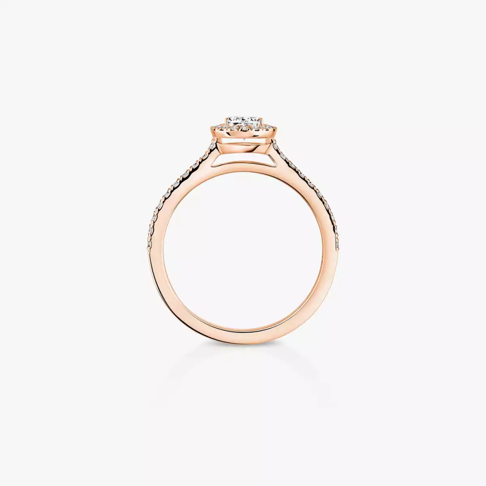 Joy pear-cut solitaire ring, small model