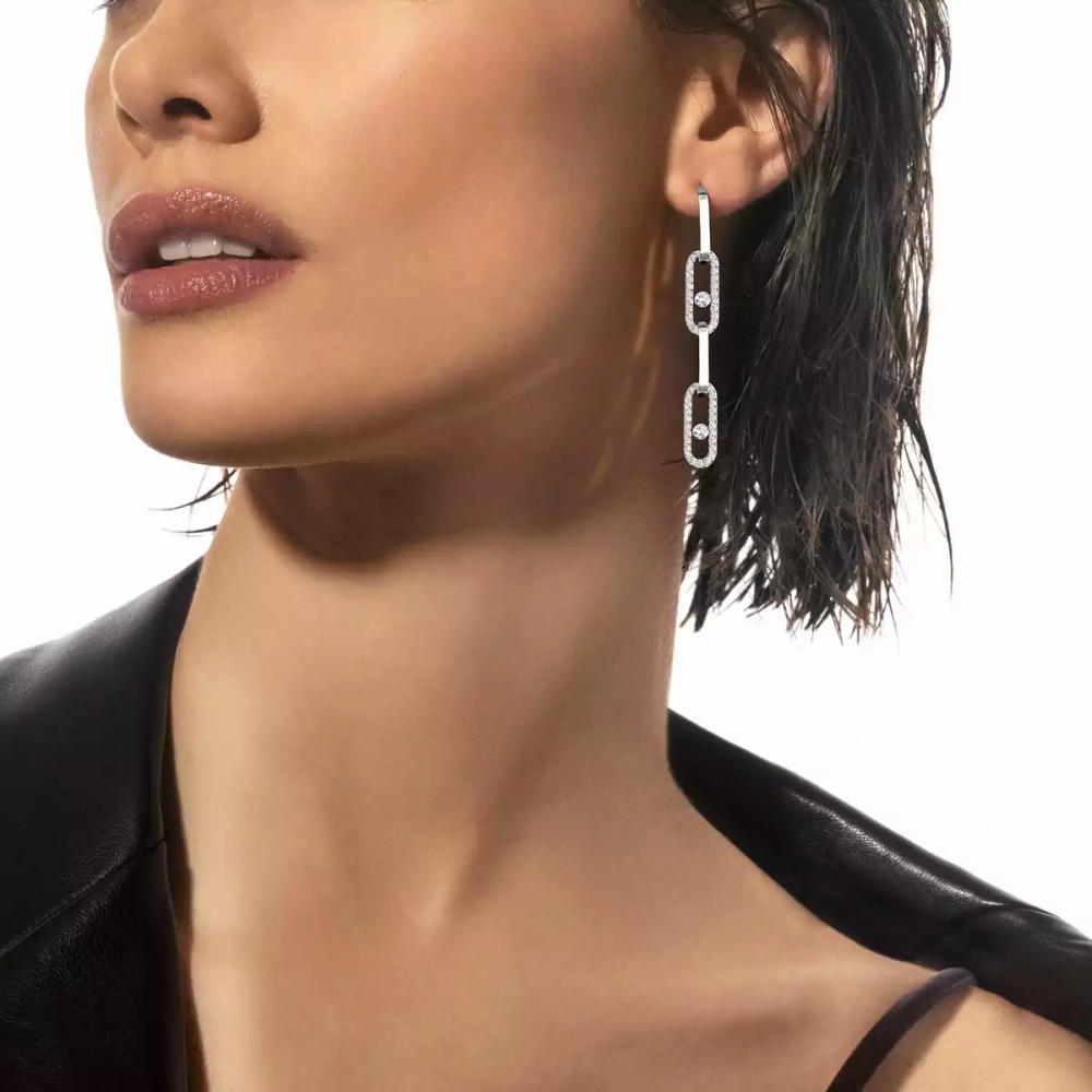 Boucles d'oreilles multiportés Move Link