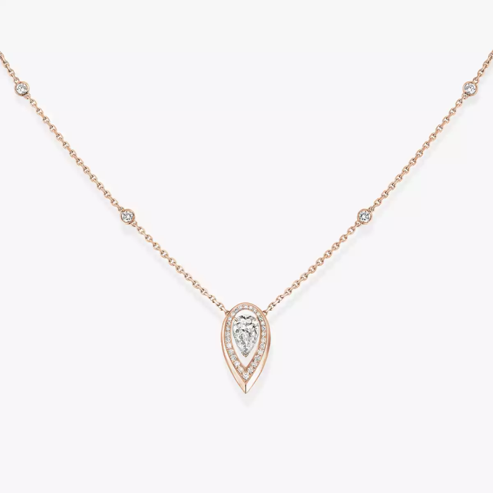 Fiery necklace 0.25ct