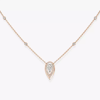 Fiery necklace 0.25ct
