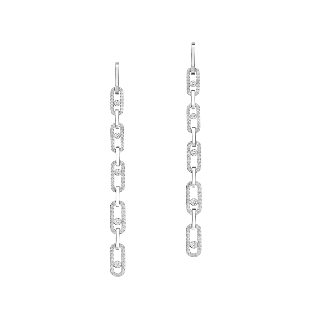 Move Link pendant earrings