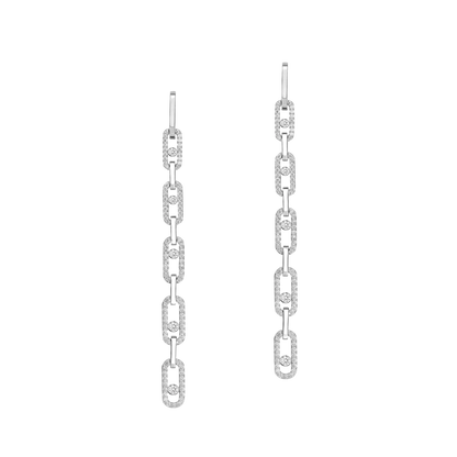 Move Link pendant earrings