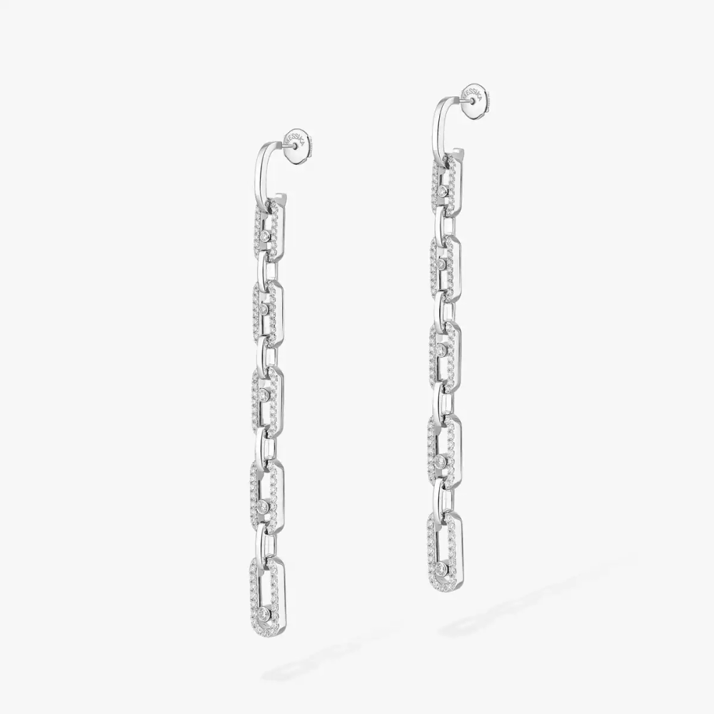 Move Link pendant earrings
