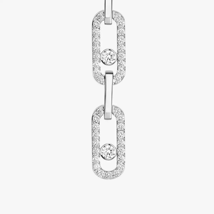 Move Link pendant earrings