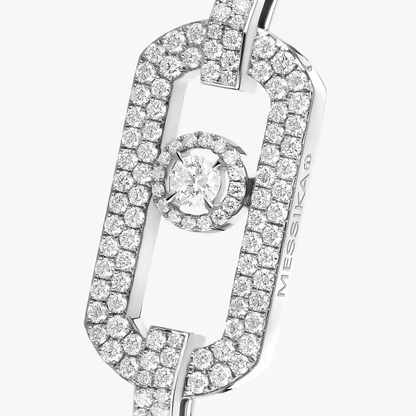 So Move Zwei-Finger Mit Diamanten Ausgefasst