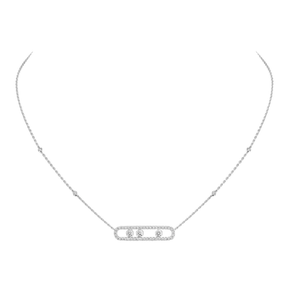 Move pavé necklace