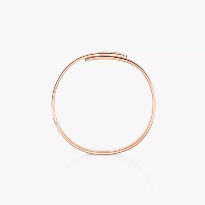 Move Noa half pavé bangle small