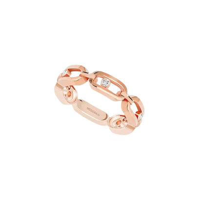 Move Link Multi Ring Diamant Roségold