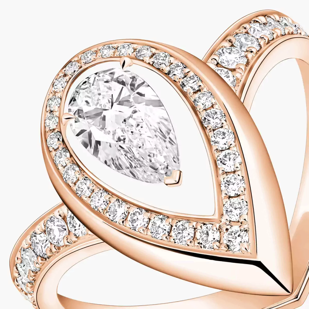 Fiery ring 0.50ct