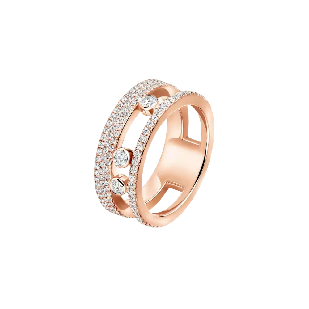 Bague pavée Move Romane