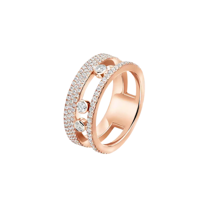 Bague pavée Move Romane