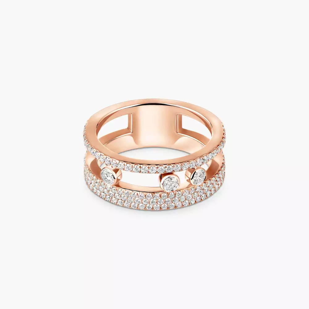 Bague pavée Move Romane