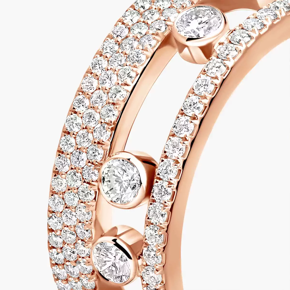 Bague pavée Move Romane