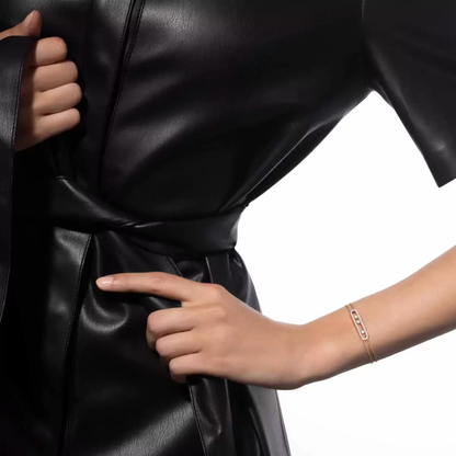 Bracelet pavé Move Classique Armband Diamant Roségold