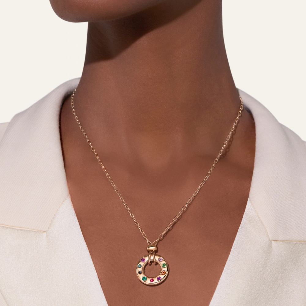Iconica Reversible Necklace With Pendant
