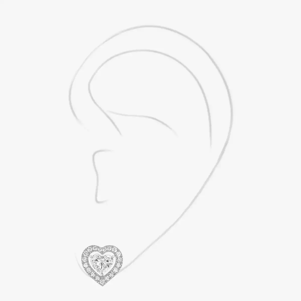 Mono boucle d'oreille Joy 0,15ct Boucles d'oreilles Diamant Or Blanc