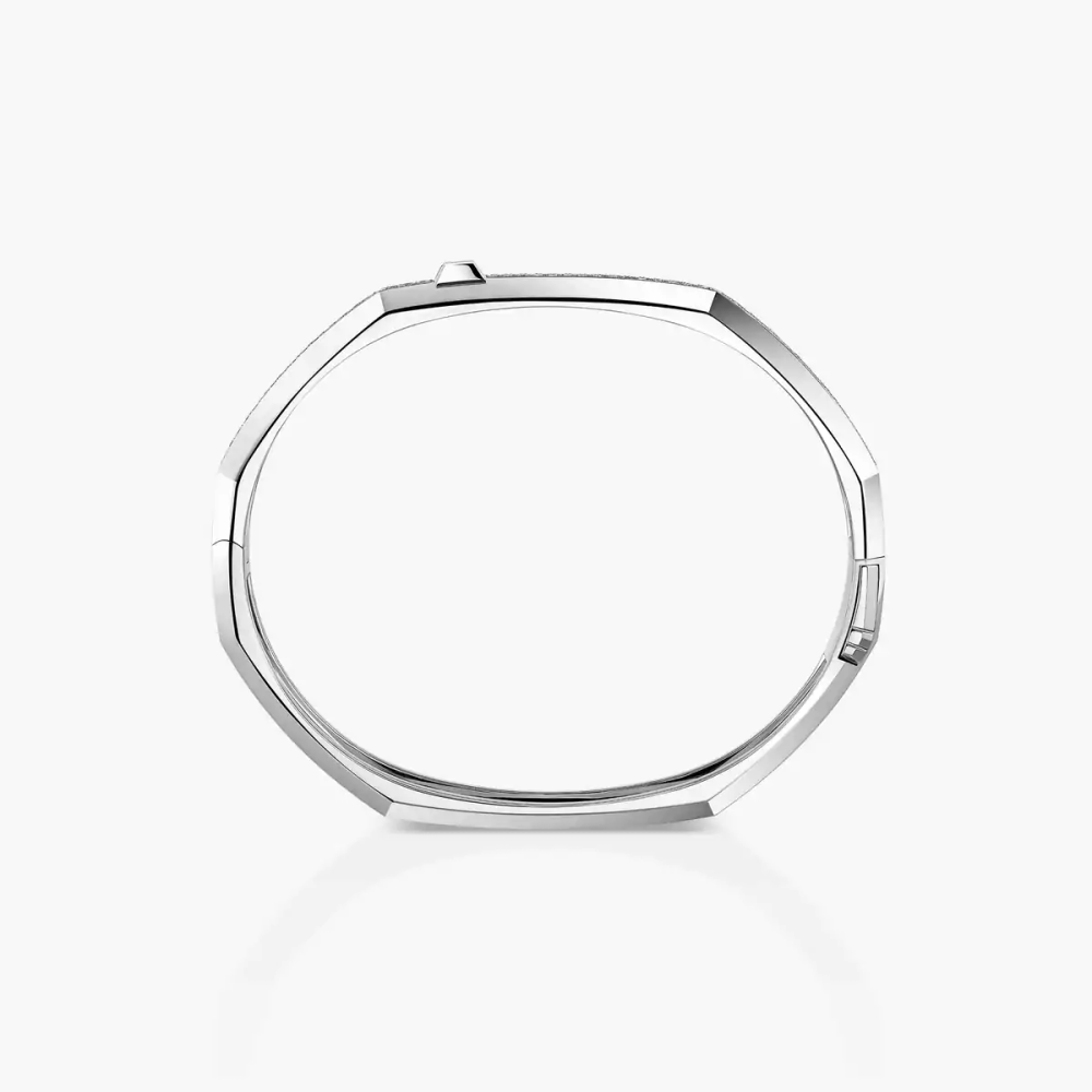 Moderniste pavé bracelet, medium model