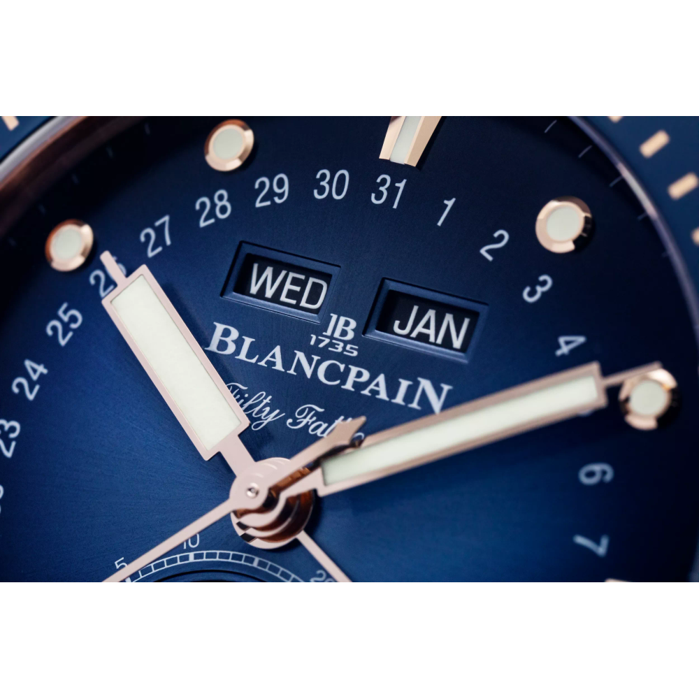 Fifty Fathoms Bathyscaphe Quantième Complet Phases de Lune