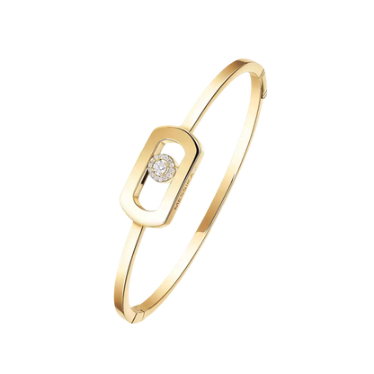 So Move Bangle Yellow Gold Diamond Bracelet