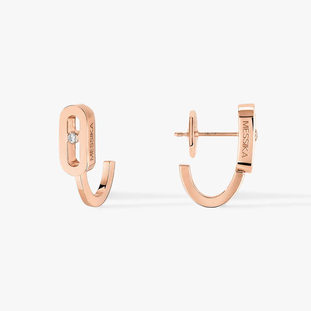 Move Uno mini hoop earrings