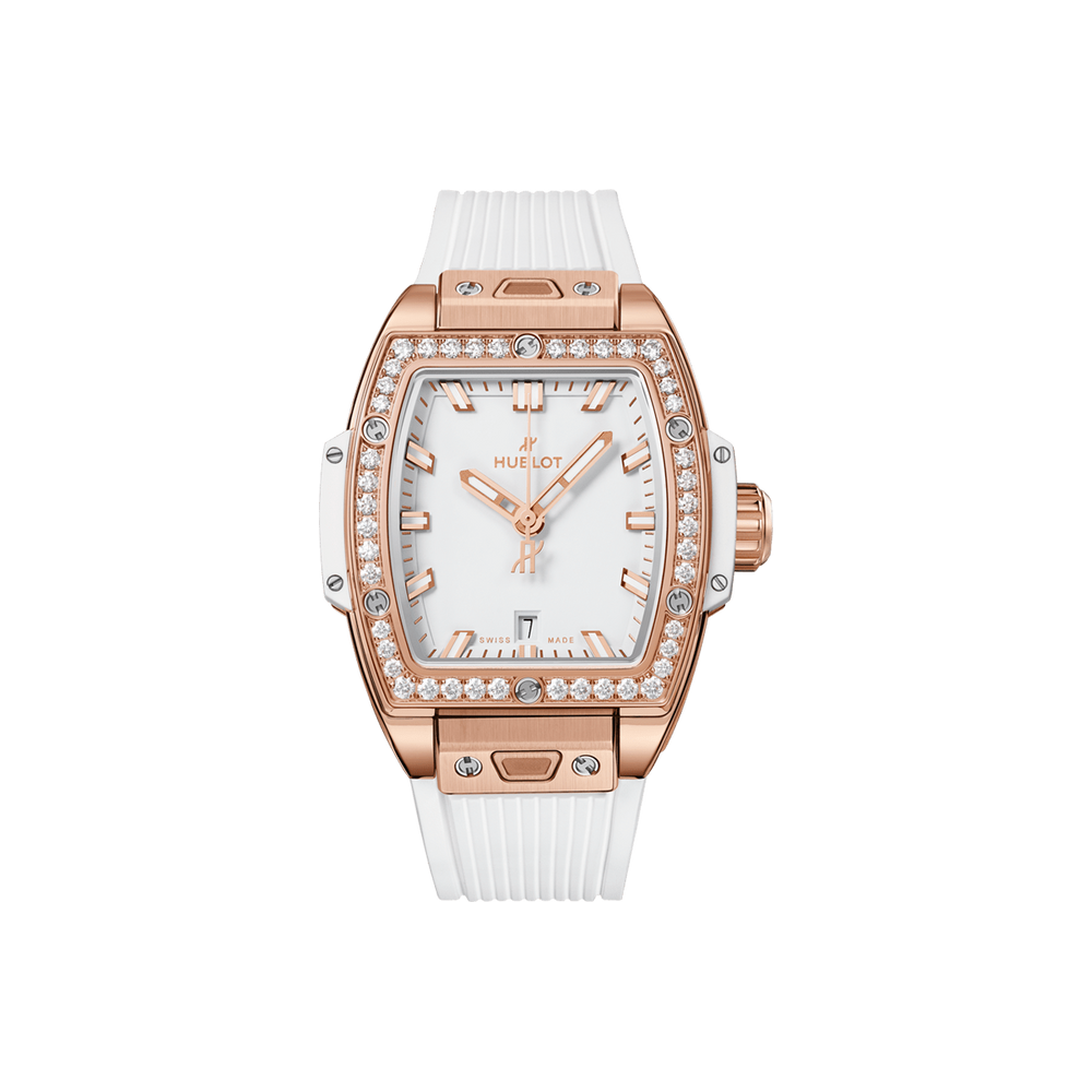 Big Bang King Gold White Diamonds