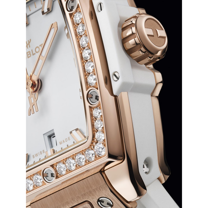 Big Bang King Gold White Diamonds