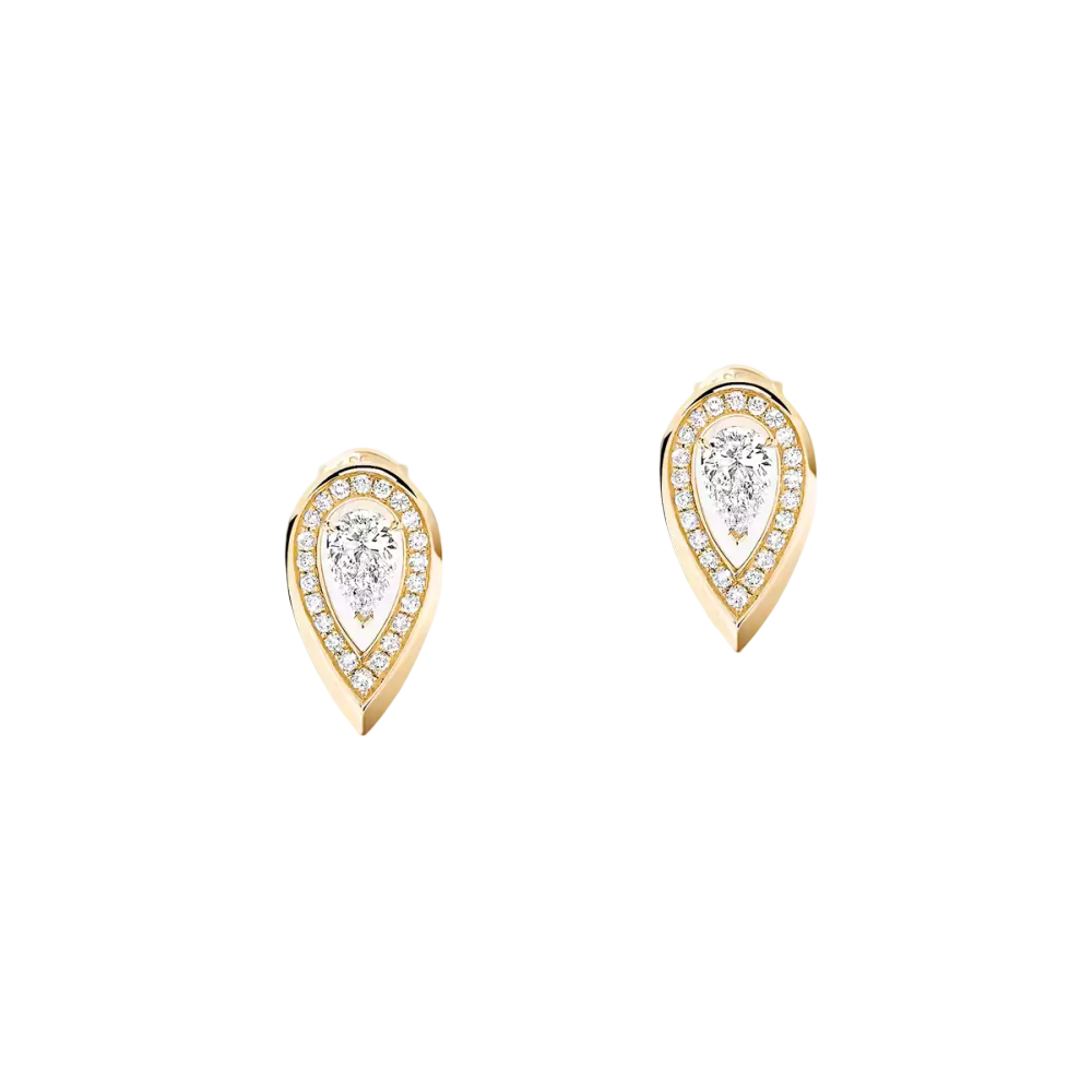 Fiery earrings 0.10ct
